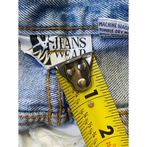 Y2K VTG Jeans Wear Womens Shorts JR 11  Coastal Cowgirl Boho Festival Grunge 90s - Picture 5 of 10
